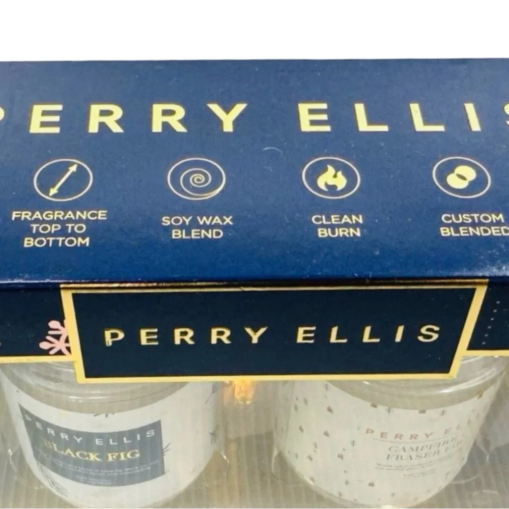 Perry Ellis Joy Coffret Fine Fragrance Candles - 4 x 4.5 oz